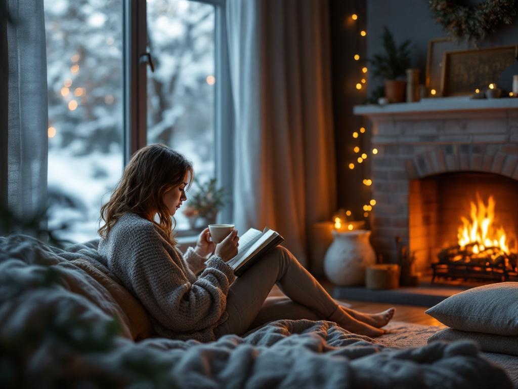 Illustratie over winterdepressie voorkomen