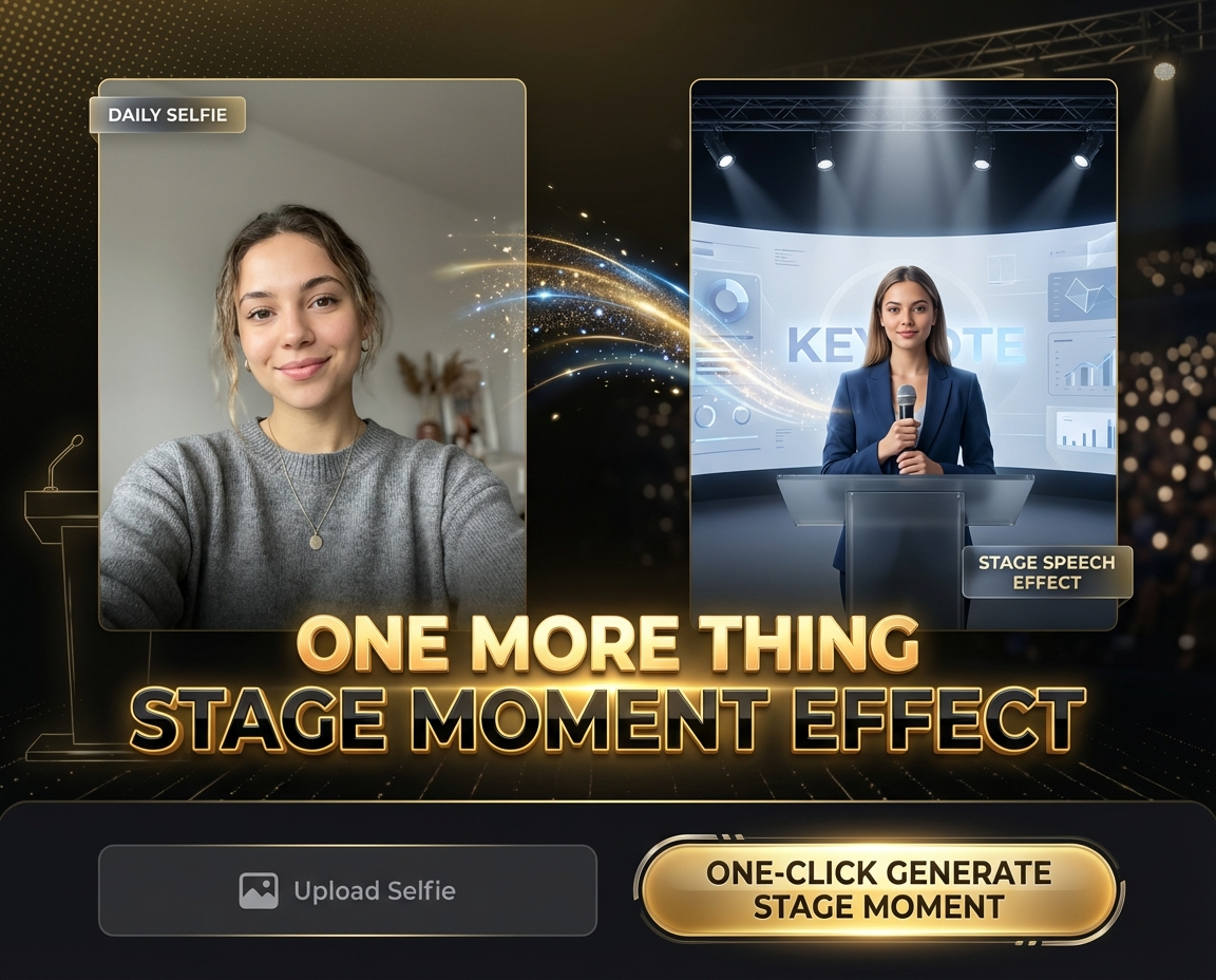 One More Thing Stage Moment Effect
