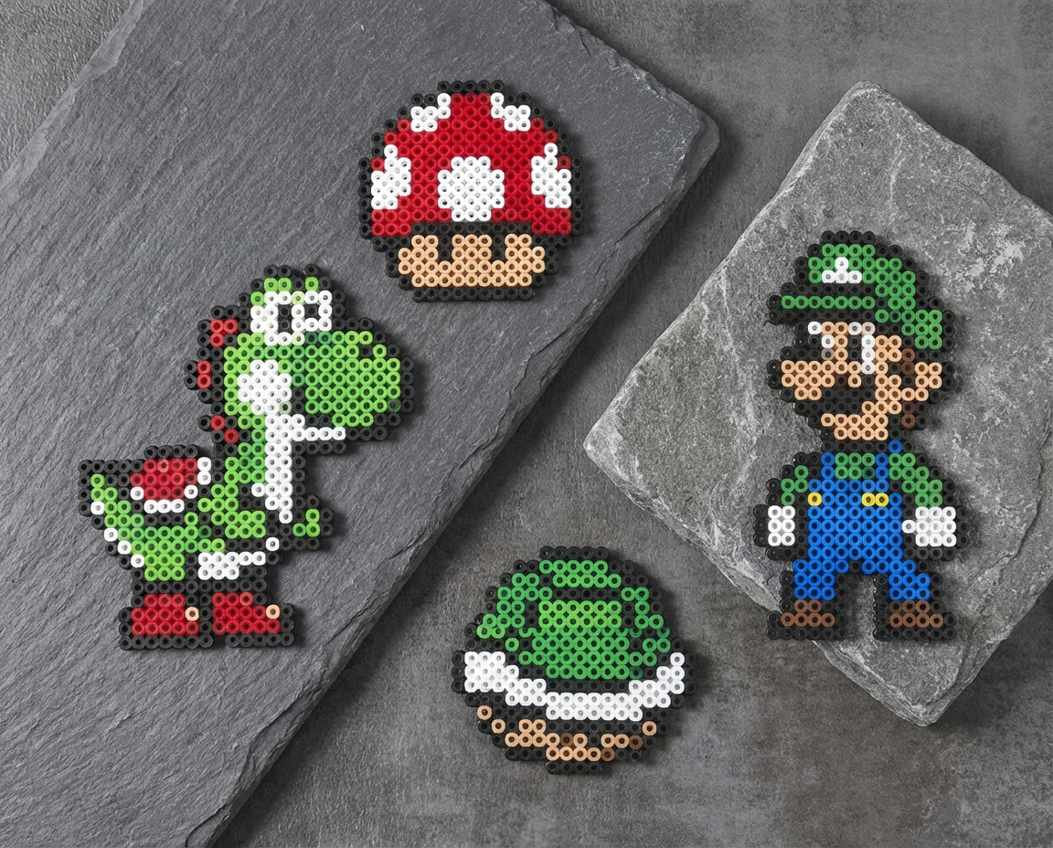 Mario Perler Bead Pattern