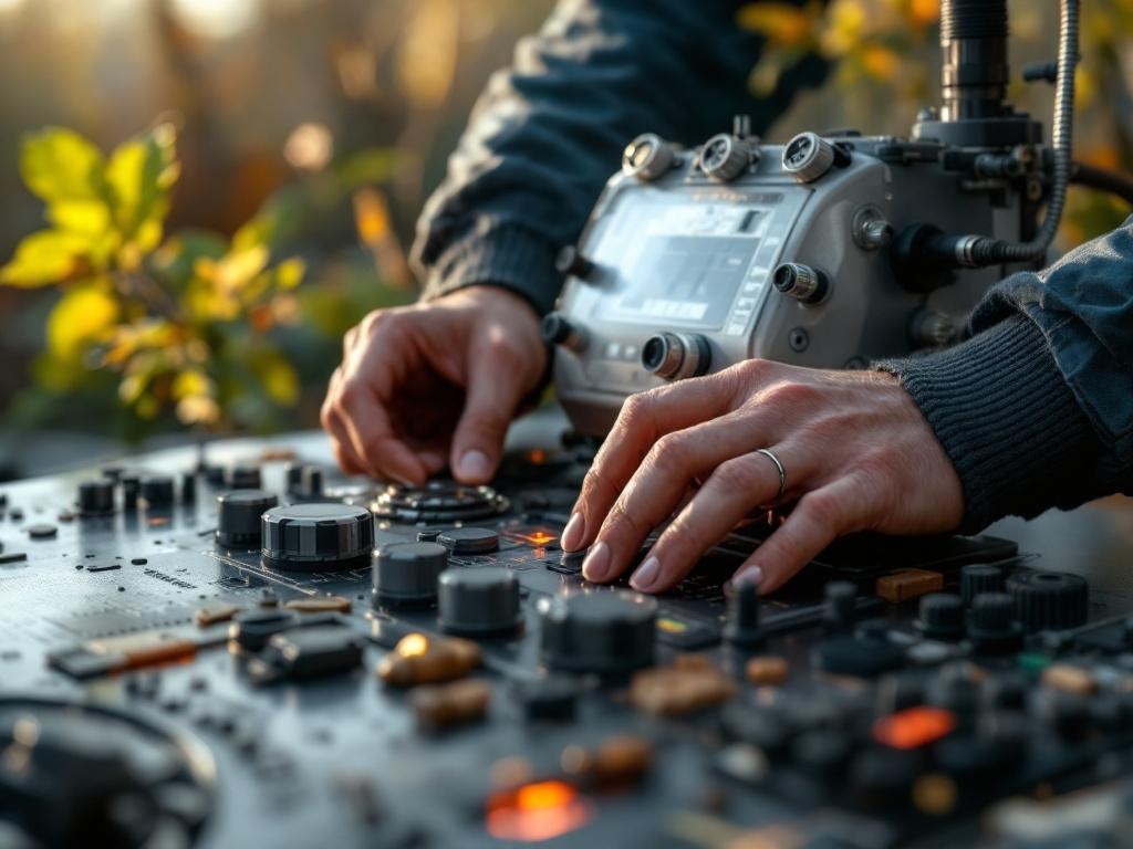 Illustratie over mechanisch toetsenbord