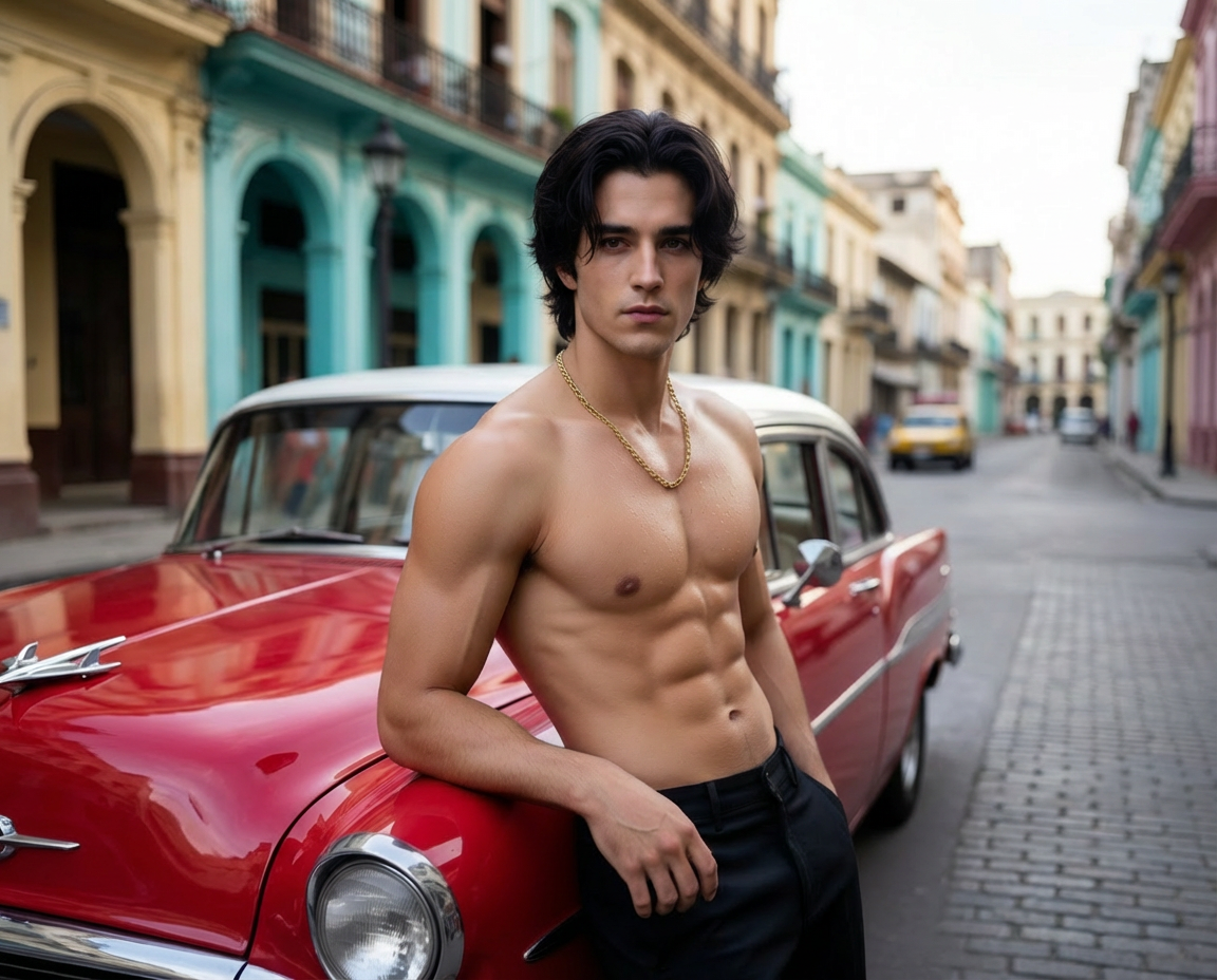 Before: Clean Shaven