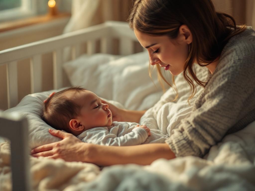 Illustratie over slaaptips voor babys