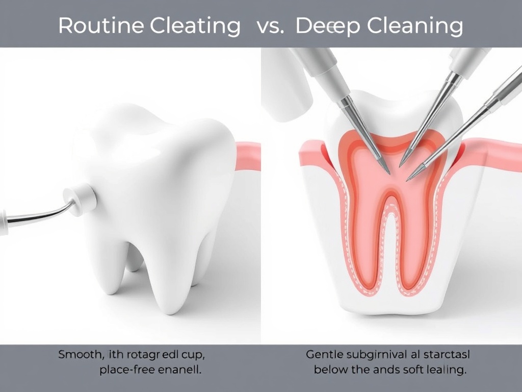 Dental Cleaning vs Deep Cleaning: Understanding the Key Differences