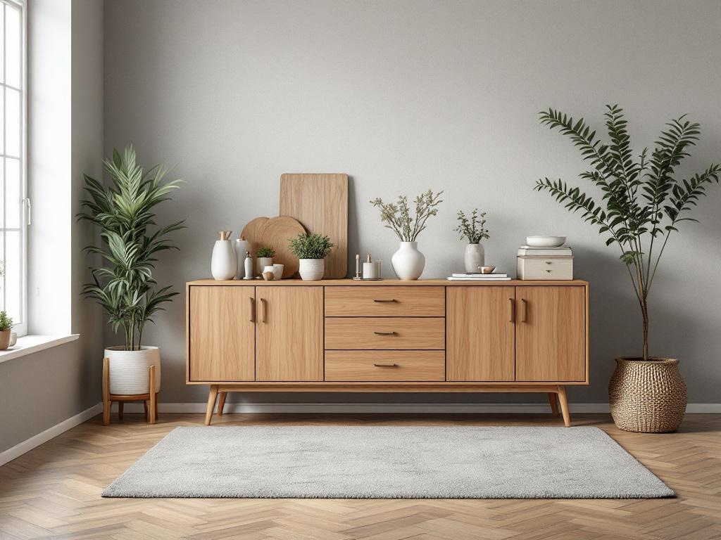 Vergelijking tussen zelfgemaakte en professioneel gemaakte steigerhouten meubels in een woonkamer