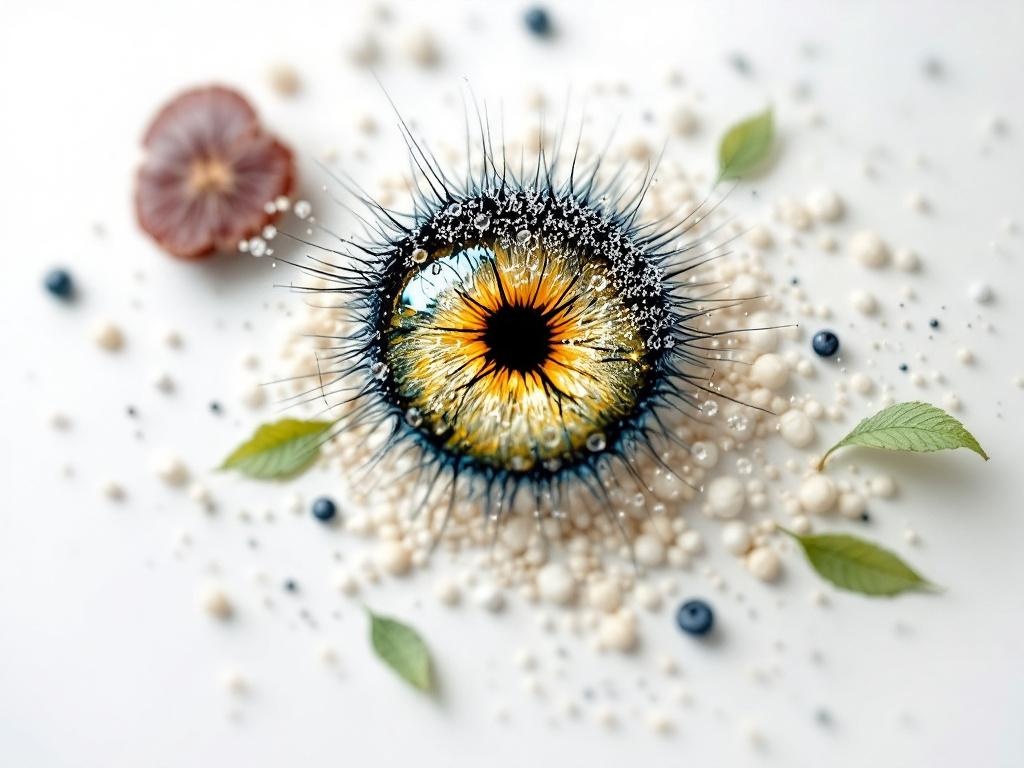 Visuele representatie van gepersonaliseerde affiliate marketing met verschillende gebruikersprofielen en op maat gemaakte productaanbevelingen