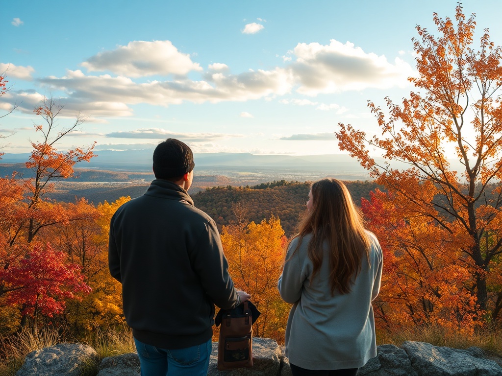 단풍놀이의 의미를 찾는 친구들