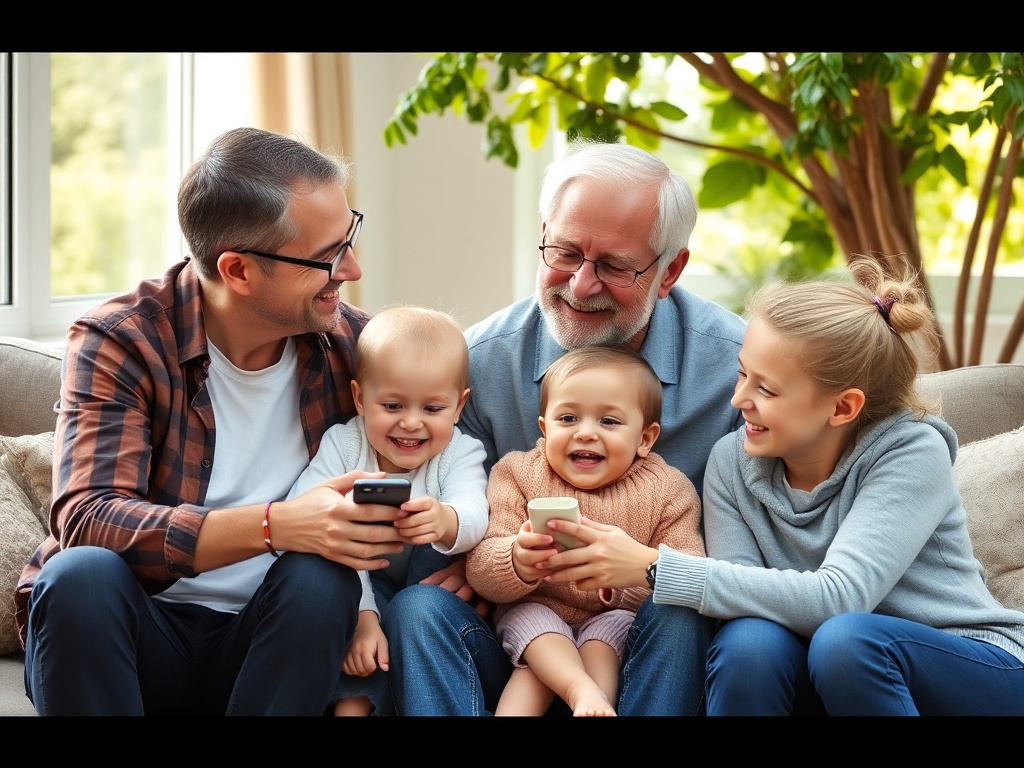 갈등을 해결한 행복한 가족