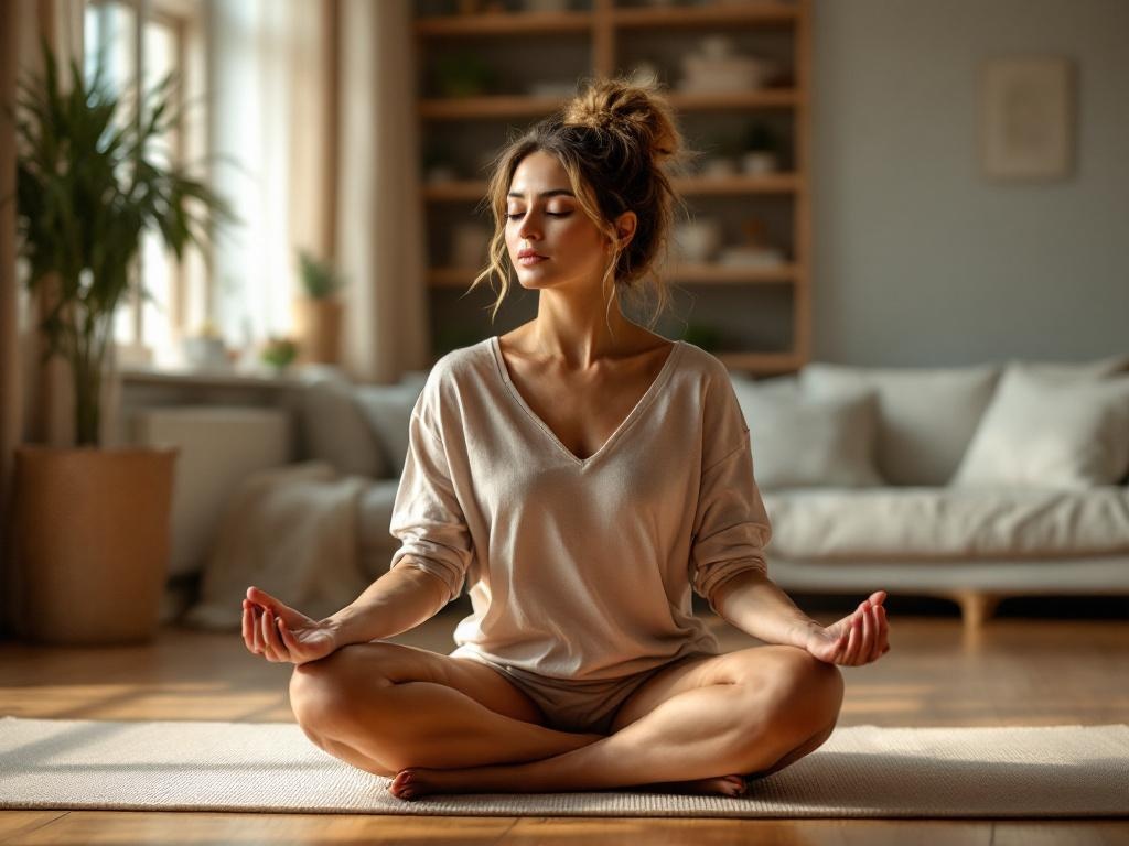 10 manieren om yoga thuis toegankelijk te maken zonder dure uitrusting - Afbeelding 1