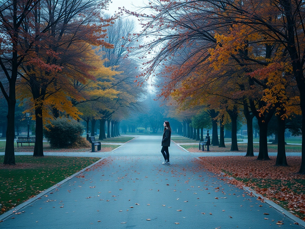 가을철 외로움을 느끼는 사람