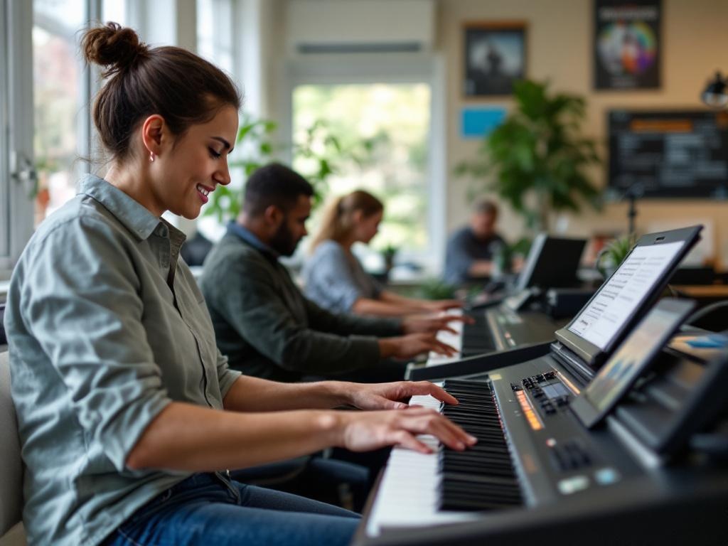 Keyboardles voor werkende mensen in Hoogeveen: avond- en weekendlessen - Afbeelding 2