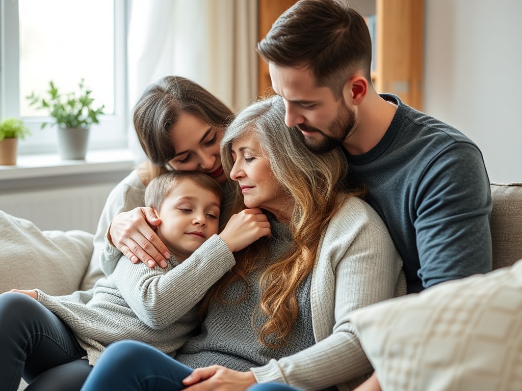 정서적 지지가 중요한 가족